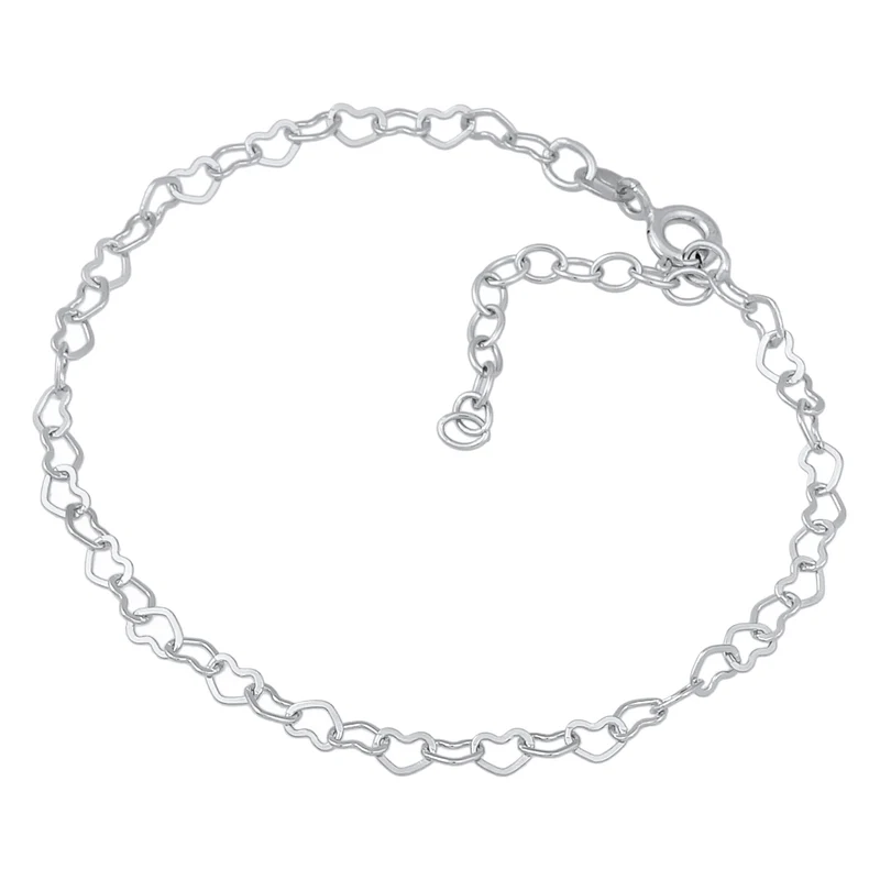 Glieder-Armband Herz