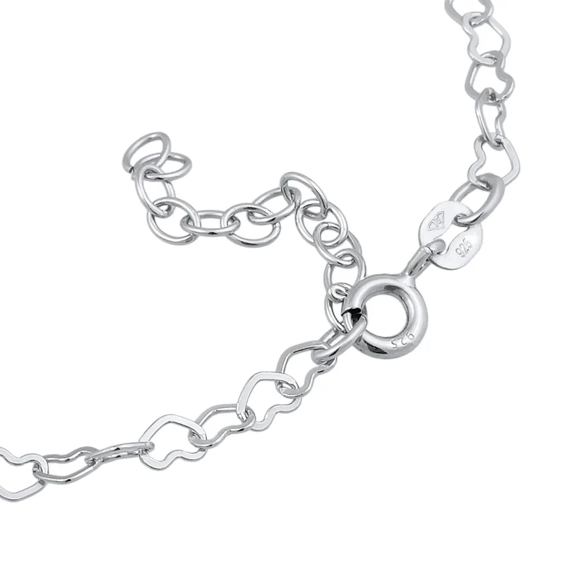 Glieder-Armband Herz