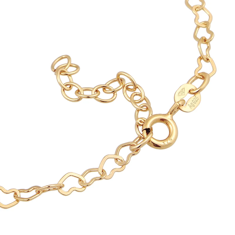 Glieder-Armband Herz