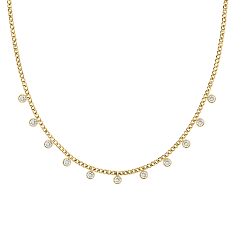 Hi-Life Everlasting Stone Kette 14K Vergoldet