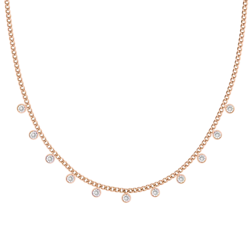 Hi-Life Everlasting Stone Kette 14K Vergoldet