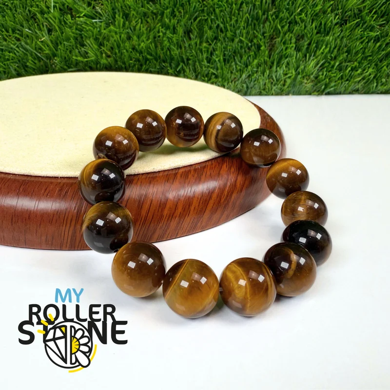 Tigerauge-Armbänder 12 mm/14 mm 3A