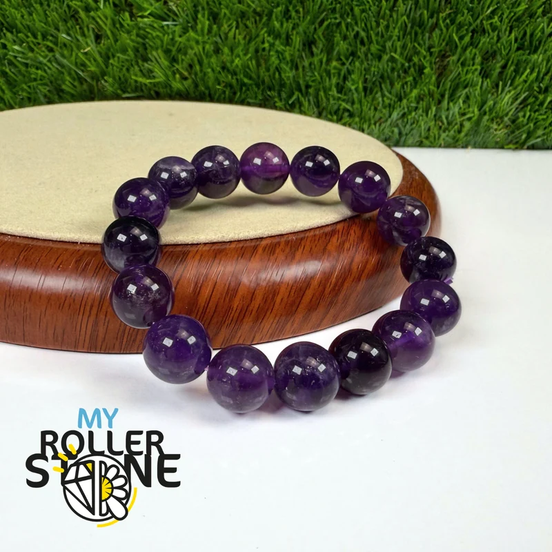 5A Amethyst-Armband 12 mm
