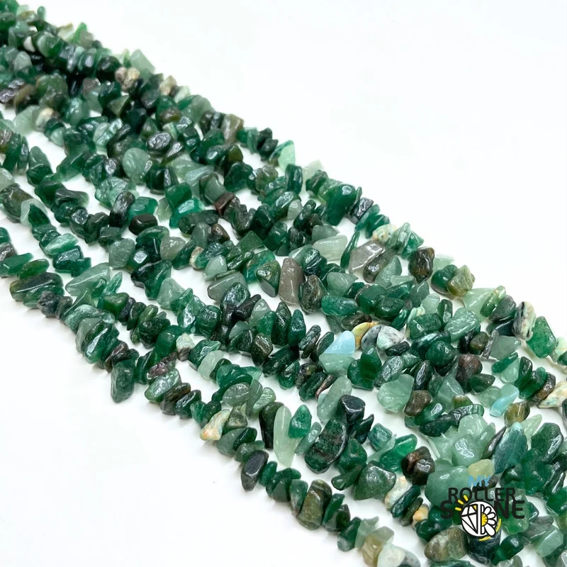 Afrikanische Jade-Chip-Perle