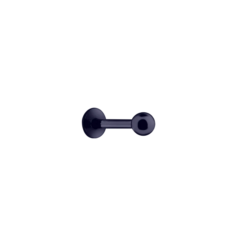 Simple Ohr Piercing Schwarz