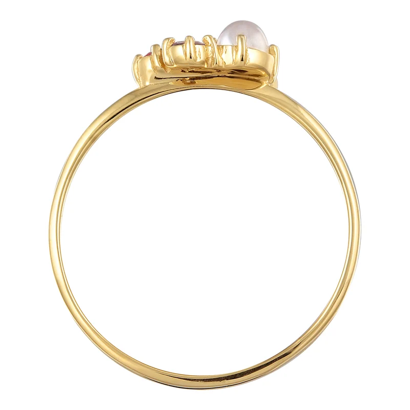 Ring Glamurös | Tansanit, Mondstein, syn. Saphir