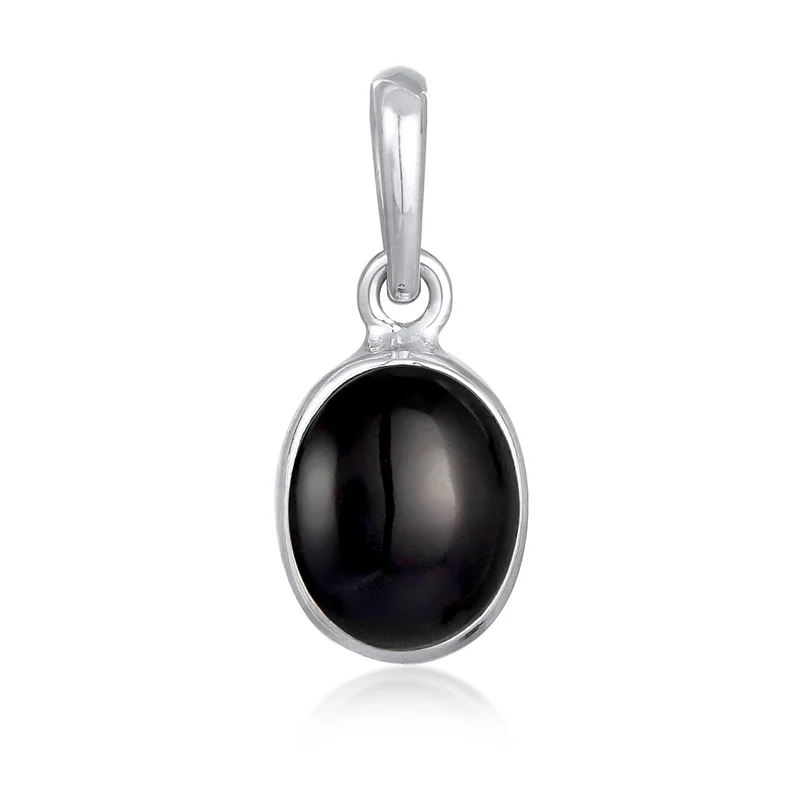 Charm Oval | Onyx (Schwarz)