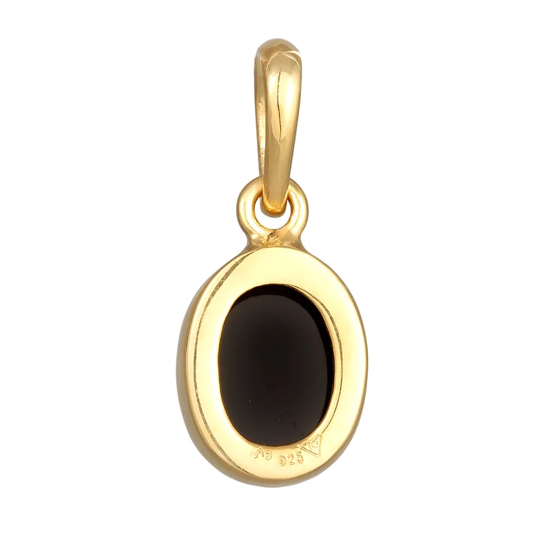 Charm Oval | Onyx (Schwarz)