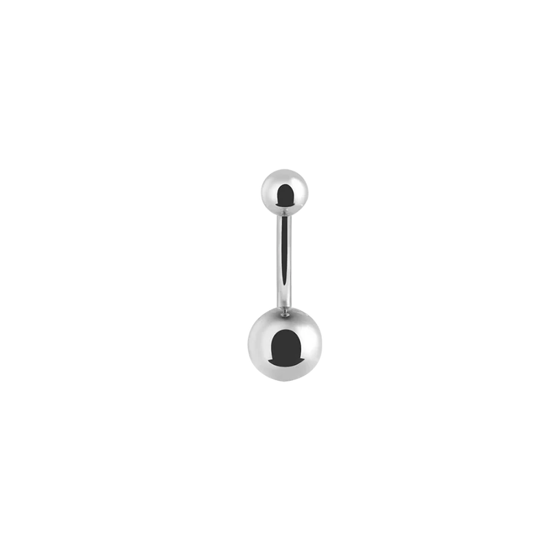 Simple Belly Piercing Silber