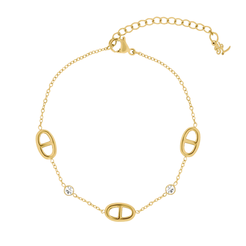 Everlasting Deluxe Armband 14K Vergoldet