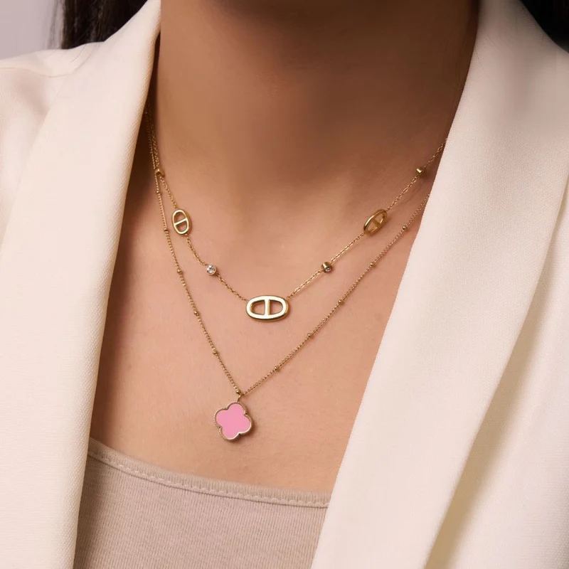 Everlasting Deluxe Kette 14K Vergoldet