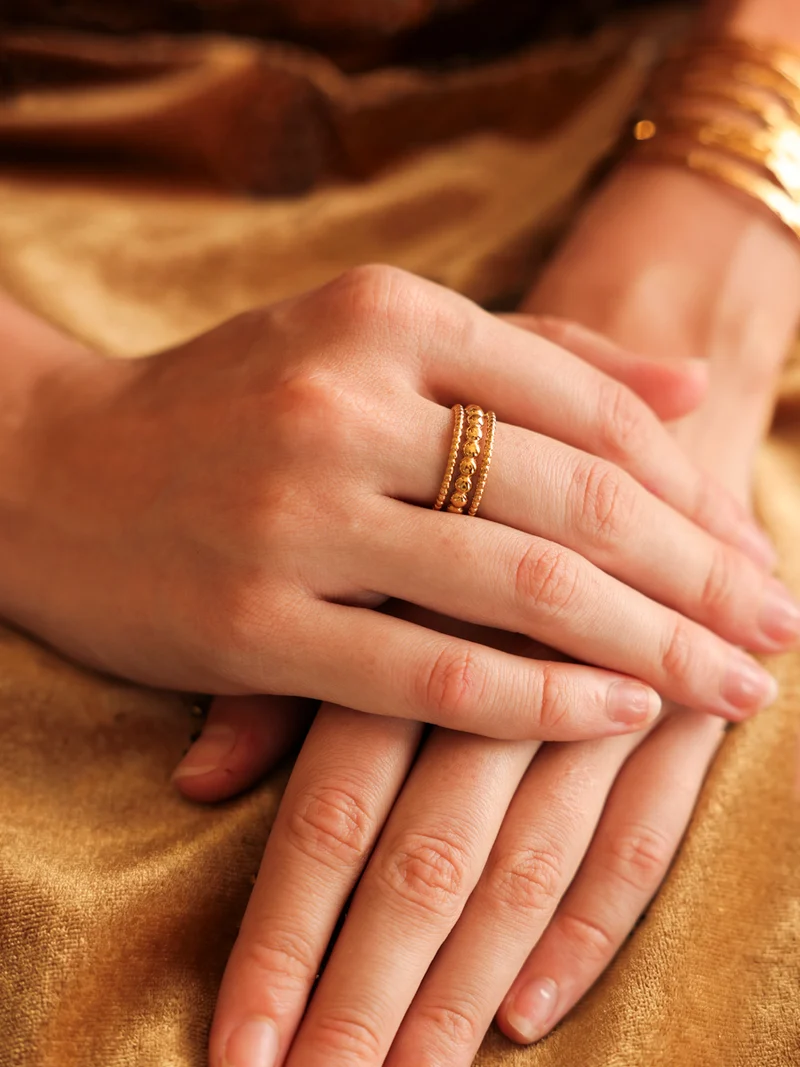 Bead Circle Ring