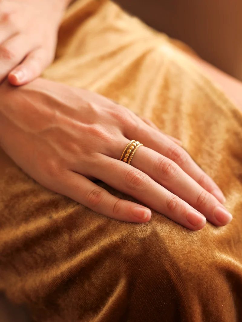 Bead Circle Ring