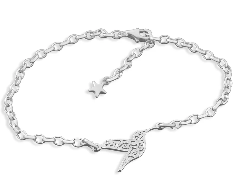 FILIGRANES ARMBAND MIT KOLIBRI DAMENARMBAND SILBER SILBERSCHMUCK