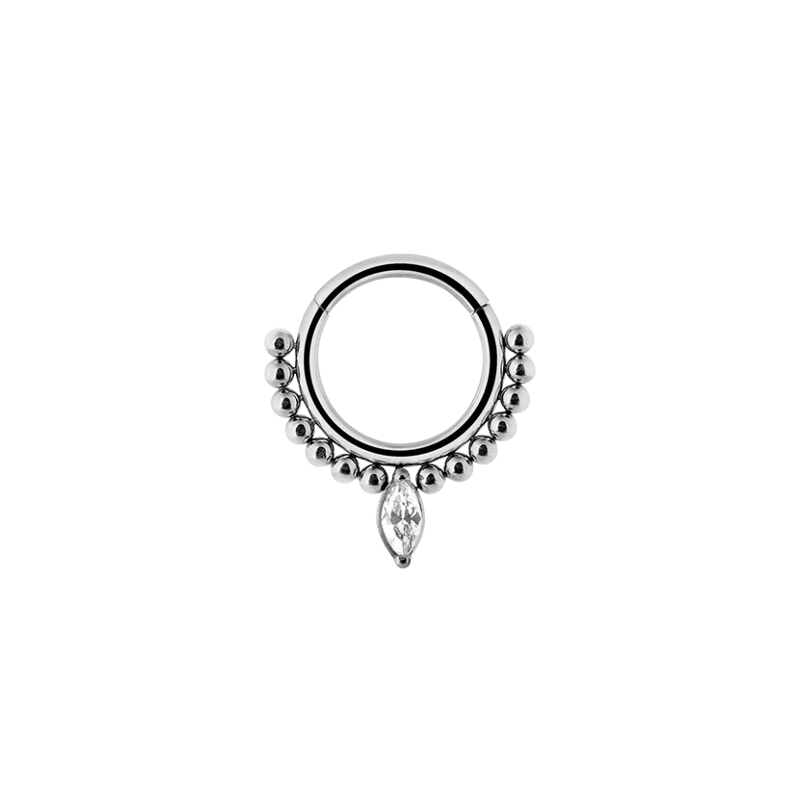 Limitless Sky Clicker Piercing Silber