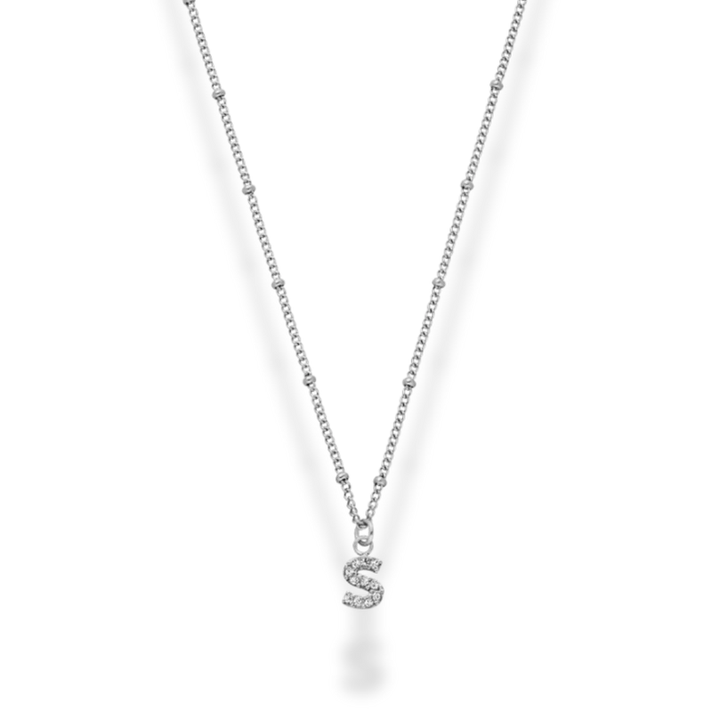 Simple Letter Kette 14K VERGOLDET