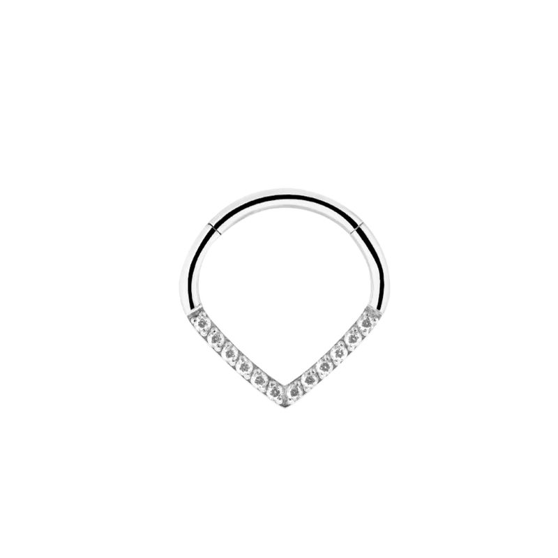 Iconic Crystal Clicker Piercing