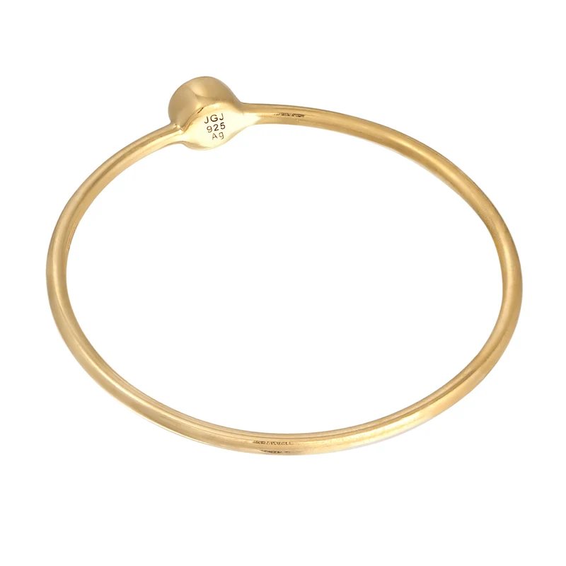 Stapelring Solitär | Kristall (Grün)