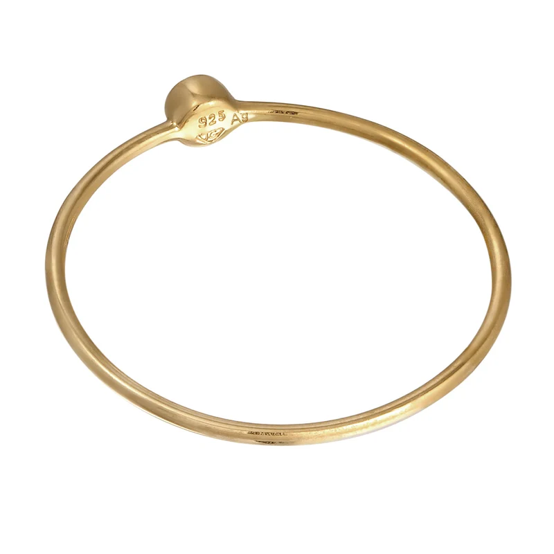 Stapelring Solitär | Kristall (Grün)