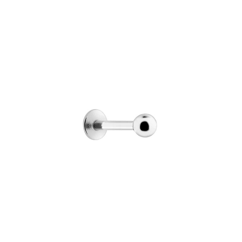 Simple Ohr Piercing Silber