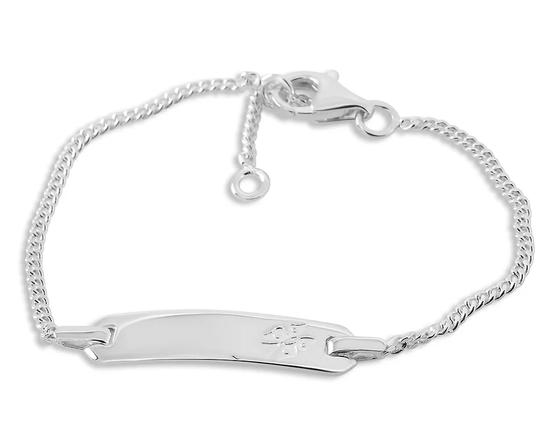TAUFARMBAND MIT SCHMETTERLING TAUFSCHMUCK 925 SILBER GRAVUR KINDERARMBAND