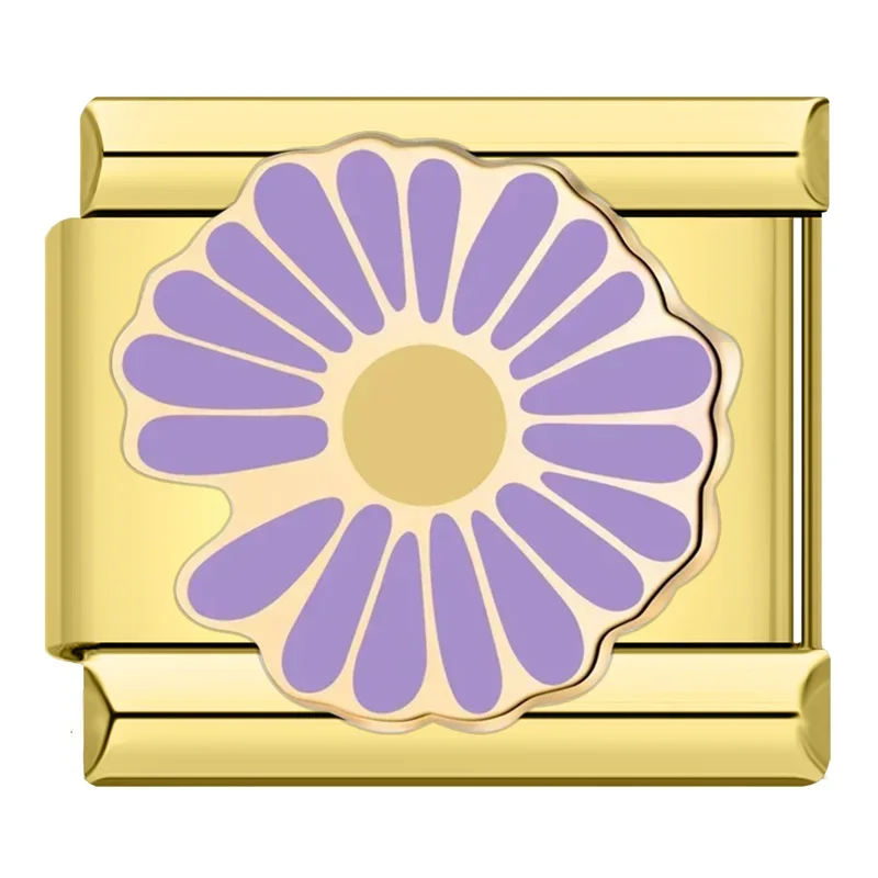 Lila Blume Gold