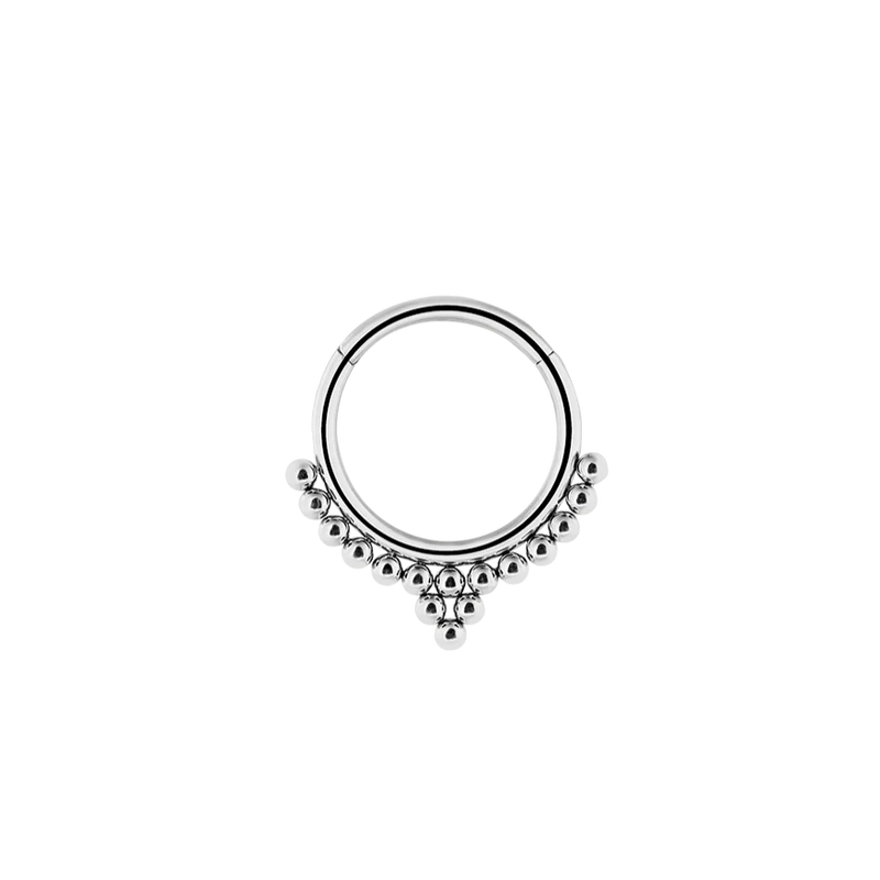 Antique Clicker Piercing Silber