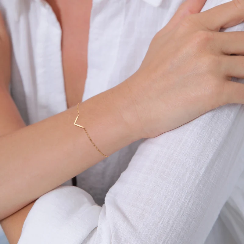 Armband V-Anhänger Geo