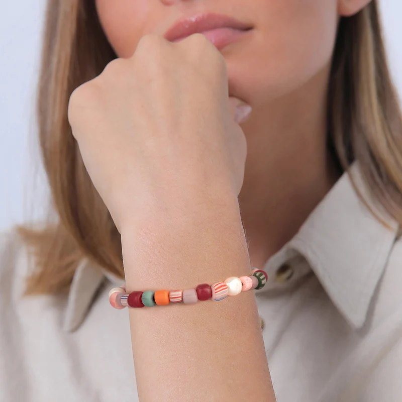 Armband Beads Bunt | Süßwasserperlen