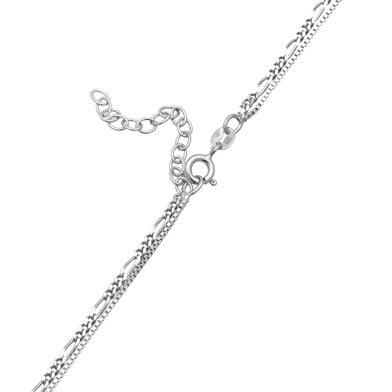 Choker Kreuz Anhänger | Zirkonia (Weiß)