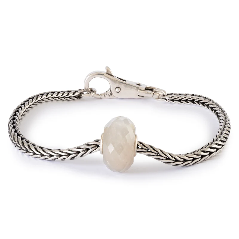 Grauer Mondstein Armband