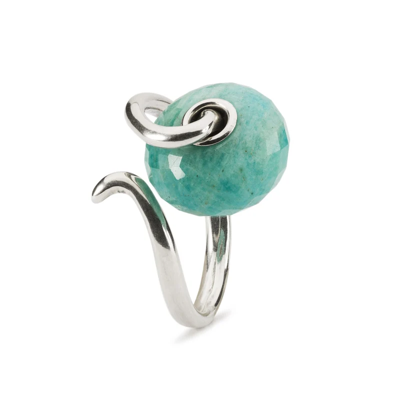 Amazonit Liebesranken Fantasy Ring