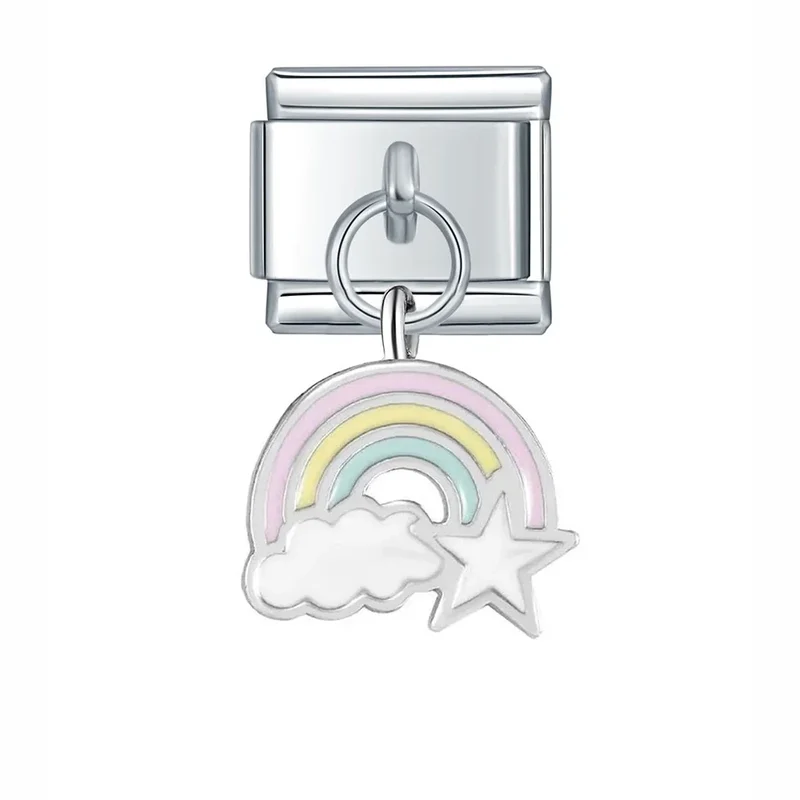 Regenbogen hängend