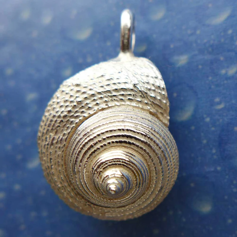 Schmuck Kreisel Schnecke Anhänger XXL