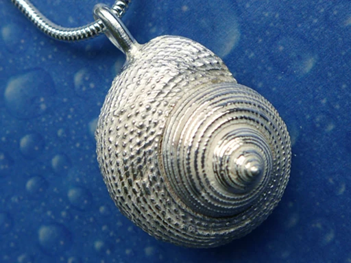 Schmuck Kreisel Schnecke Anhänger XXL