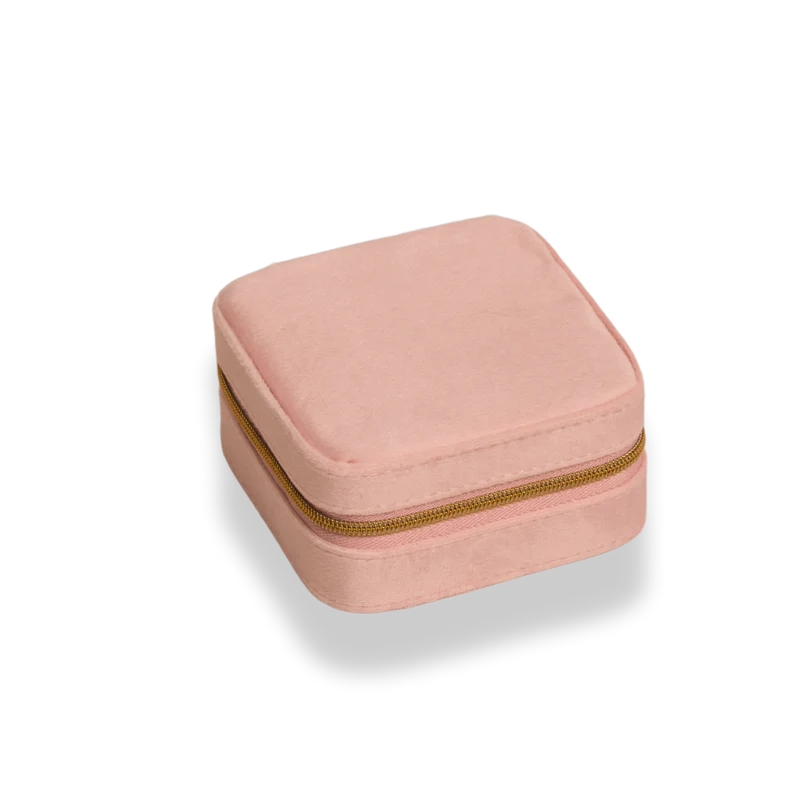 Premium Schmuck Box - Pink Velvet