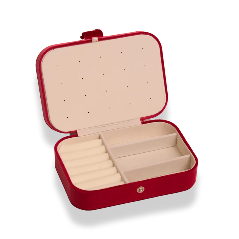 Premium Schmuck Box - Red Velvet