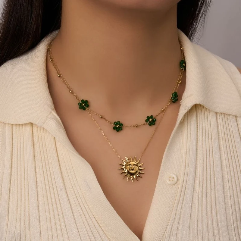 Sol Dreams Kette 14K Vergoldet