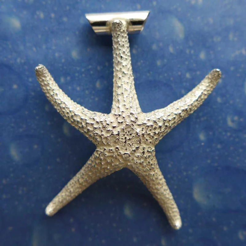 Schmuck Design Seestern Anhänger xl G