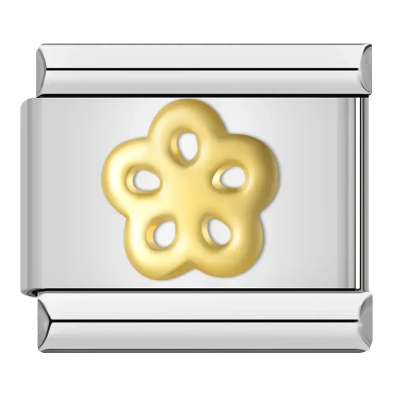 Goldener runder Stern