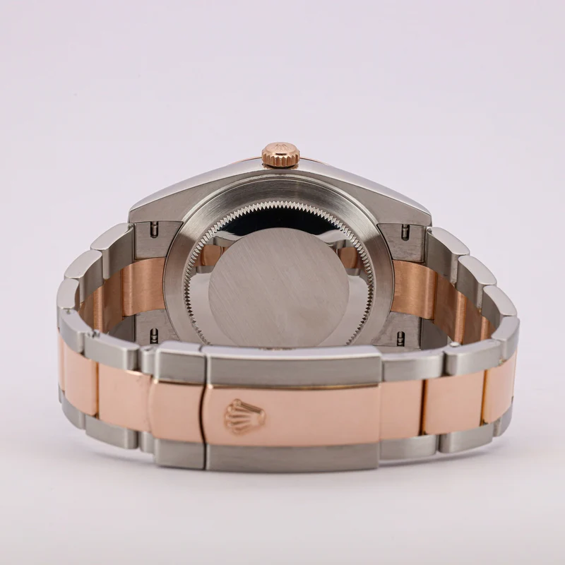 Rolex Datejust 41 126331 Diamond-Chocolate Dial Stahl/Rosé Full Set