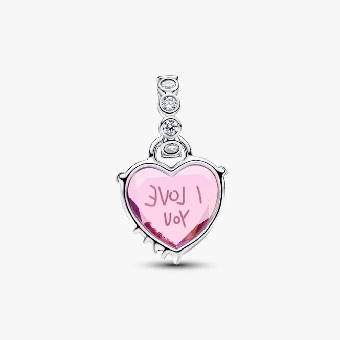 I Love You Mom Dangle Charms