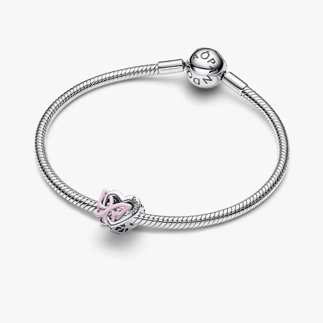 Entwined Heart & Butterfly Charms