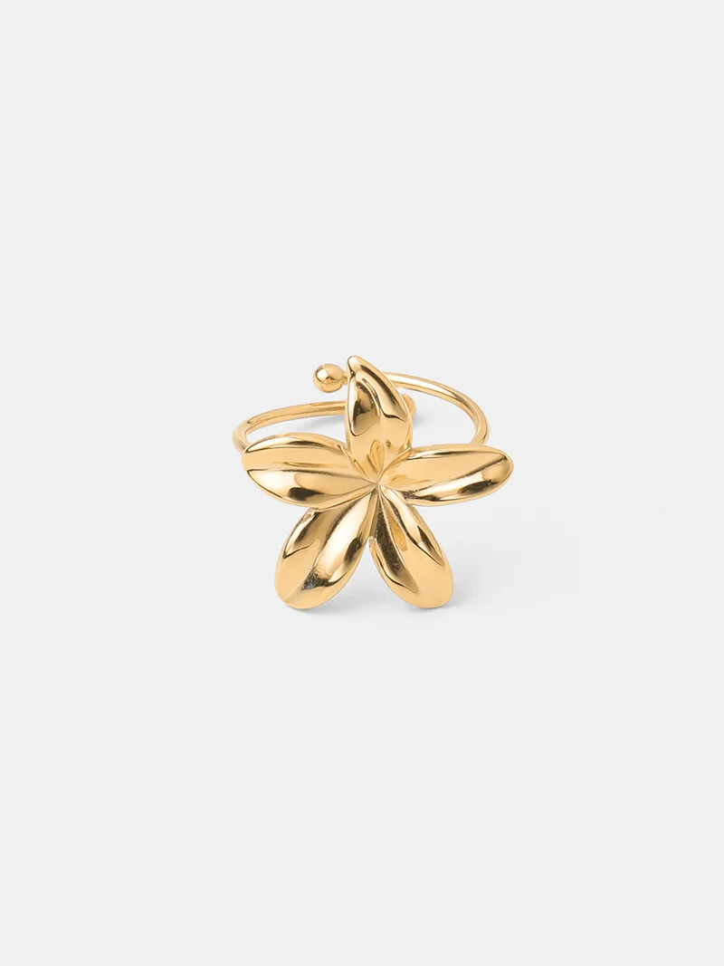 Plumeria Ring