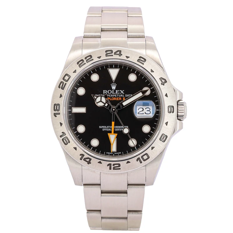 Rolex Explorer II 42 216570 Black Dial Edelstahl