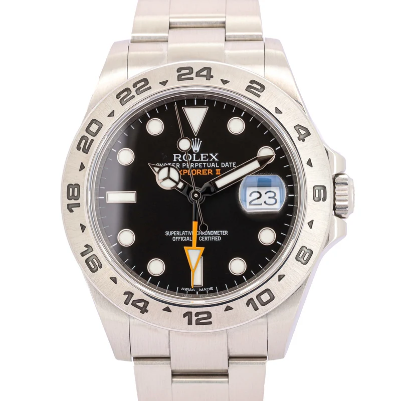 Rolex Explorer II 42 216570 Black Dial Edelstahl