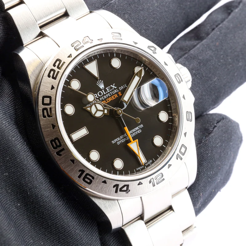 Rolex Explorer II 42 216570 Black Dial Edelstahl