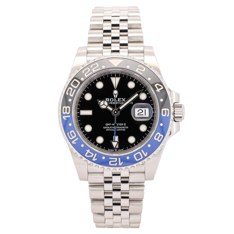 Rolex GMT-Master II 126710BLNR Batgirl LC100 Full Set