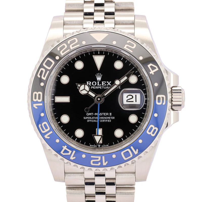 Rolex GMT-Master II 126710BLNR Batgirl LC100 Full Set
