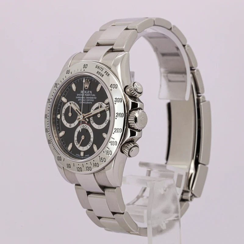 Rolex Daytona 116520 "Rehhaut" Black Dial Revision 2022